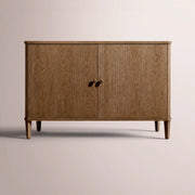 Luvoriel Sideboard — BROWN OAK / 2-DOOR 48