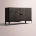 Luvoriel Sideboard — BLACK OAK / 2-DOOR 48