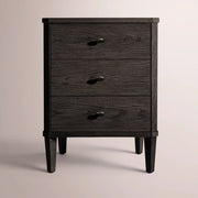 Luvoriel Closed Nightstand — BLACK OAK / 20