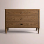 Luvoriel Closed Nightstand — BROWN OAK / 32