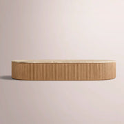 Sopravelle Emperador Coffee Table — NATURAL OAK / GOLD MARBLE / 76