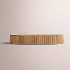 NATURAL OAK / GOLD MARBLE