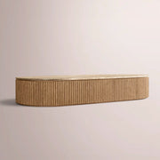 Sopravelle Emperador Coffee Table — NATURAL OAK / GOLD MARBLE / 76