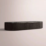 Sopravelle Emperador Coffee Table — BLACK OAK / BLACK MARBLE / 76