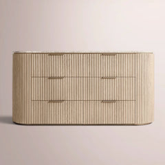 WHITEWASHED OAK / WHITE MARBLE