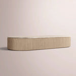 Sopravelle Emperador Coffee Table — GREIGE OAK / GREY MARBLE / 76