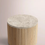 Ethoria Emperador Round Side Table