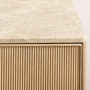 Celorin Emperador Reeded Drawer Dresser