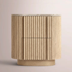 GREIGE OAK-GREY MARBLE
