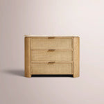 Mivara Closed Nightstand — LIGHT OAK / 32”