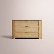 Mivara Closed Nightstand — LIGHT OAK / 38“