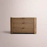 Mivara Closed Nightstand — BROWN OAK / 38“