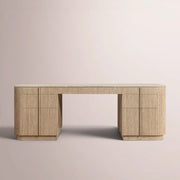 Ethoria Emperador 7-Drawer Desk