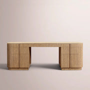 Ethoria Emperador 7-Drawer Desk