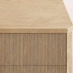 Luvoriel Reeded Closed Nightstand
