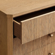 Luvoriel Reeded Closed Nightstand