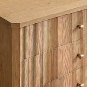 Luvoriel Reeded Closed Nightstand