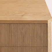 Luvoriel Reeded Closed Nightstand