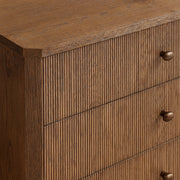 Luvoriel Reeded Closed Nightstand