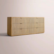 Camora Drawer Dresser — GREIGE OAK / 72