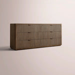 Camora Drawer Dresser — BROWN OAK / 72