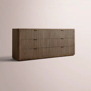 Camora Drawer Dresser — BROWN OAK / 72