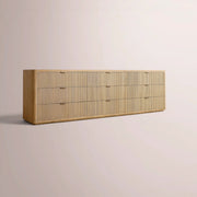 Camora Drawer Dresser — GREIGE OAK / 90