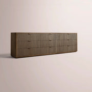 Camora Drawer Dresser — BROWN OAK / 90