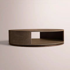 MOCHA SHAGREEN/BROWN BRUSHED OAK
