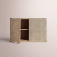 TAUPE SHAGREEN/GREIGE BRUSHED OAK