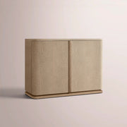 Liromelle Shagreen Sideboard — TAUPE SHAGREEN/GREIGE BRUSHED OAK / DOOR 48