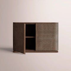 MOCHA SHAGREEN/BROWN BRUSHED OAK