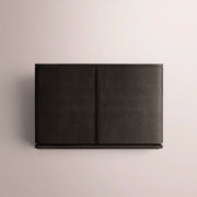 Liromelle Shagreen Sideboard — EBONY SHAGREEN/BLACK BRUSHED OAK / DOOR 48