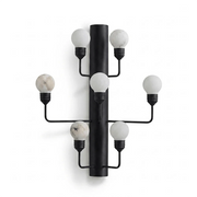 Raggiera Alabaster Globe Wall Sconce