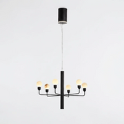 Ramelle Alabaster Tiered Branch Chandelier