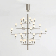 Ramelle Alabaster Tiered Branch Chandelier