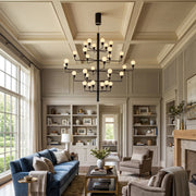 Ramelle Alabaster Tiered Branch Chandelier