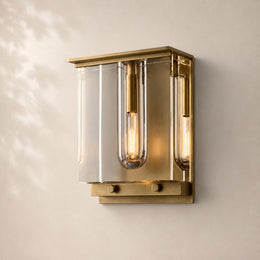 Savren Crystal Cube Sconce 8