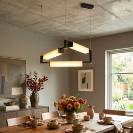 Resident Alabaster Modern Black Chandelier — image 2