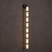 Rivelle Beaded Alabaster Wall Sconce