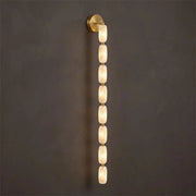 Rivelle Beaded Alabaster Wall Sconce