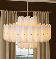 Lorna Glass Double Tier Chandelier 25
