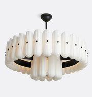 Lorna Glass Double Tier Chandelier 25