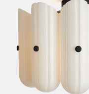 Lorna Glass Flush Mount 16