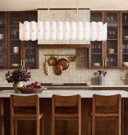 Lorna Glass Linear Chandelier 55