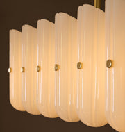 Lorna Glass Linear Chandelier 55