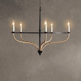 Rosalind Rattan Chandelier