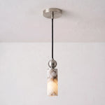 Solenne Alabaster Cylinder Pendant Light