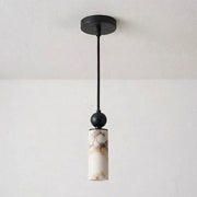 Solenne Alabaster Cylinder Pendant Light