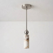 Solenne Alabaster Cylinder Pendant Light